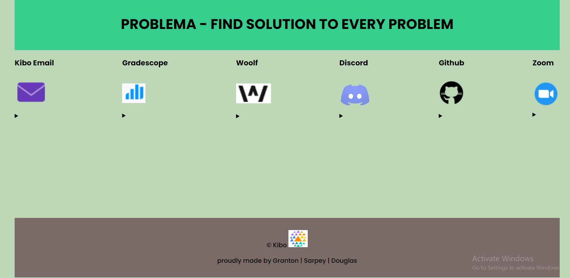 image of problema web app